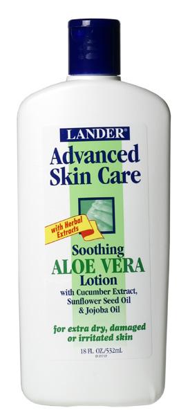 Lander tělové mléko s Aloe vera 532 ml FINCLUB